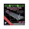 Glowing Psychedelic Beer Pong Table - 8 ft. at Spencer's