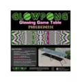 Glowing Psychedelic Beer Pong Table - 8 ft. at Spencer's