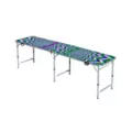Glowing Psychedelic Beer Pong Table - 8 ft. at Spencer's