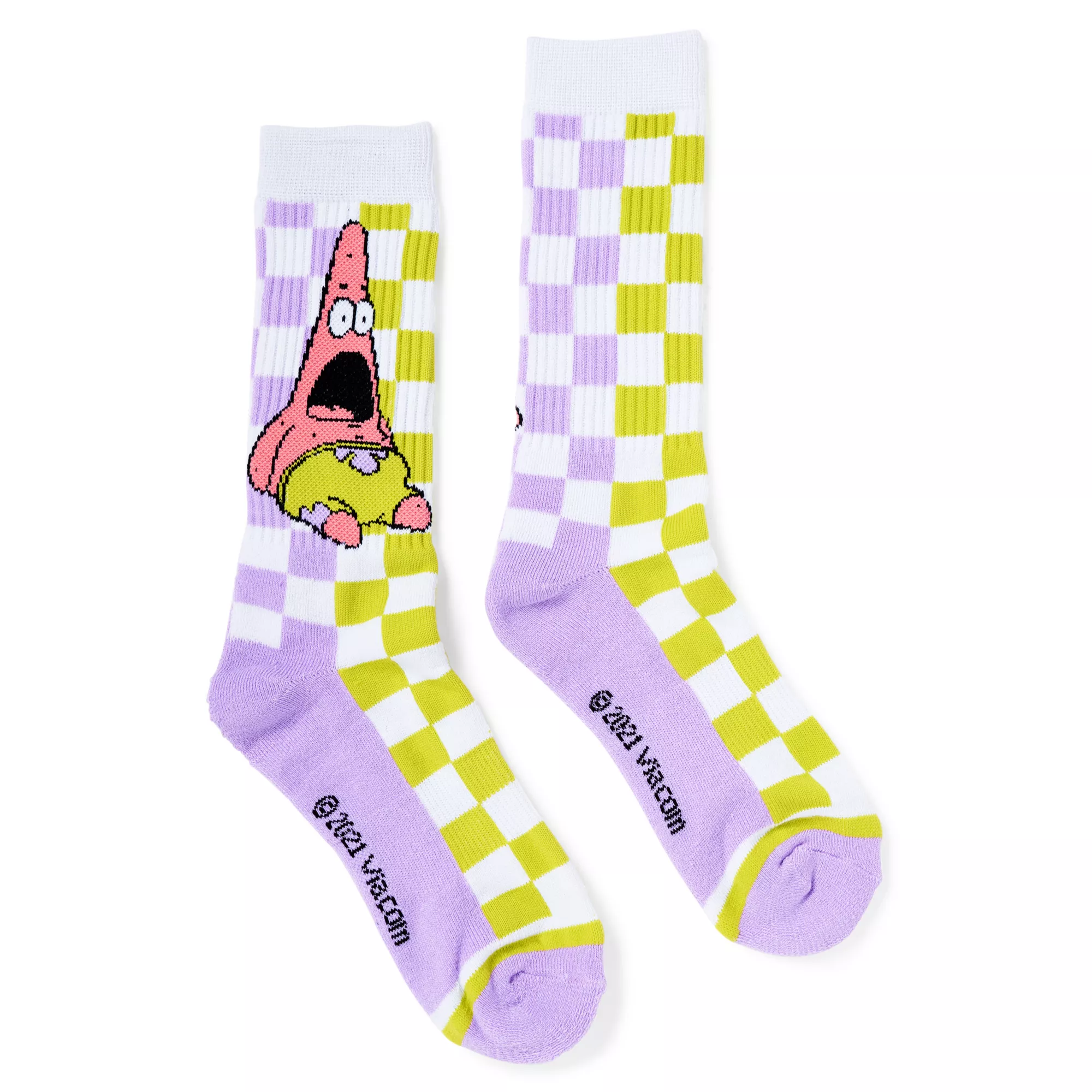 Surprised Patrick Crew Socks - SpongeBob SquarePants at Spencer's