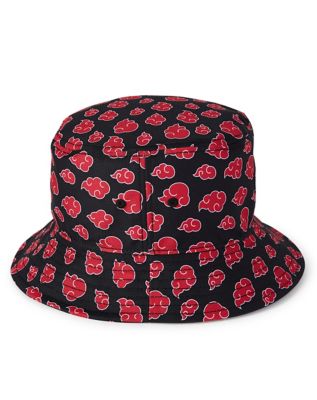 Akatsuki Red Cloud Bucket Hat - Naruto