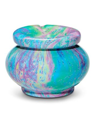 Oil Slick Moroccan Ashtray