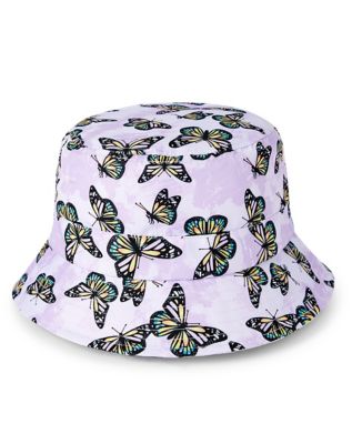 Butterfly Print Bucket Hat