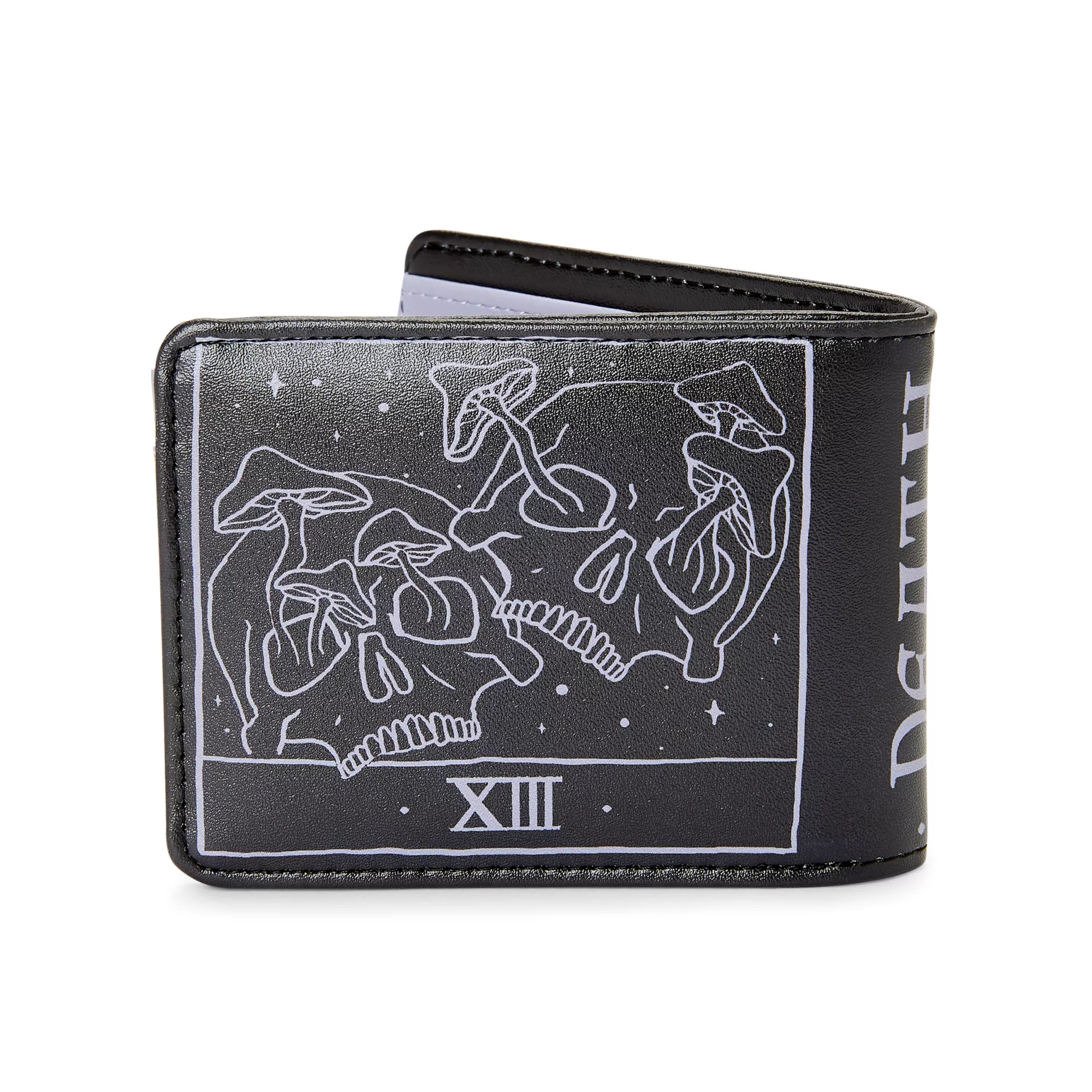 Death Skull Mushroom Bifold Wallet at Spencer's