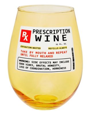 Prescription Wine Glass - 32 oz.