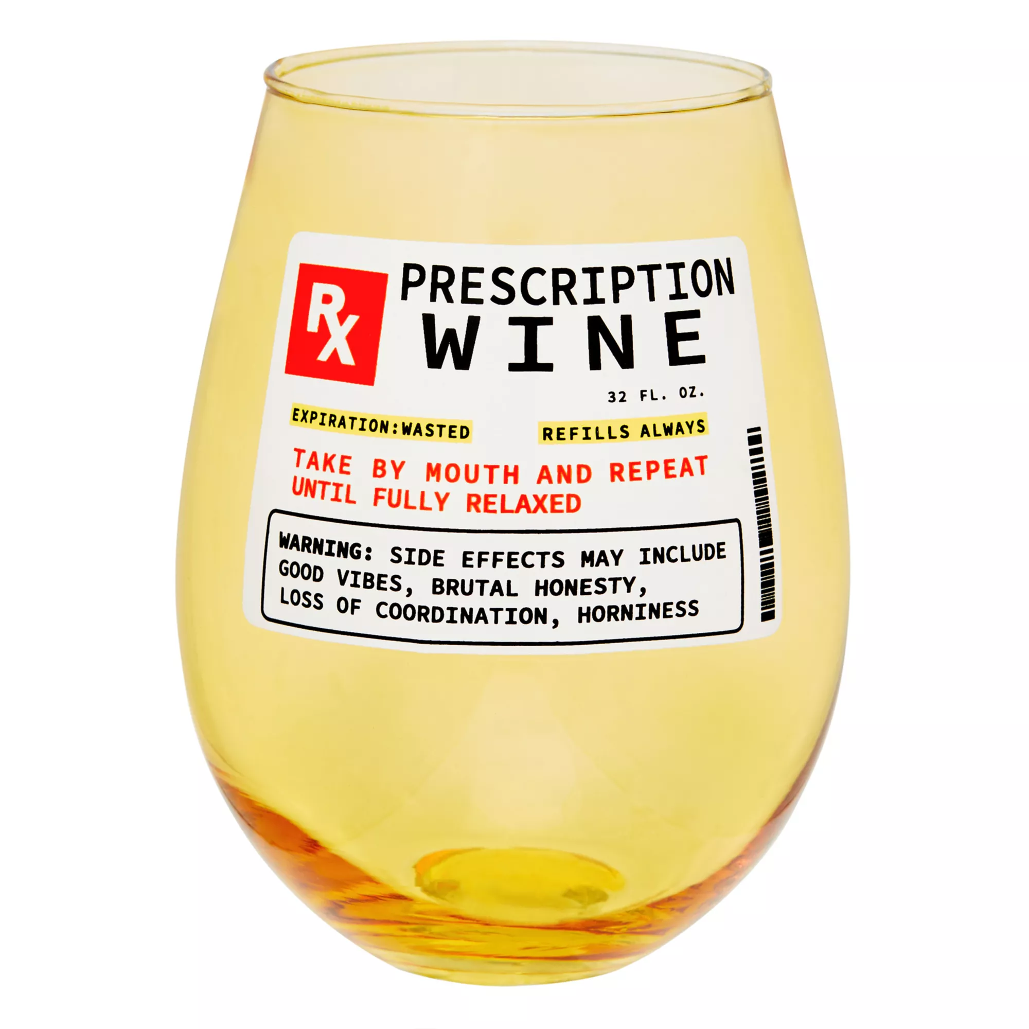 Prescription Wine Glass - 32 oz. at Spencer's