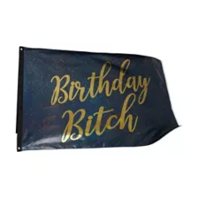 Birthday Bitch Flag at Spencer's