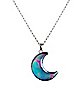 Crescent Moon Mood Chain Necklace