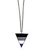 Asexual Flag Chain Necklace