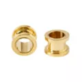 Goldplated Titanium Tunnels at Spencer's