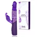 Extreme Passion 8-Function Waterproof Rabbit Vibrator 10 Inch - Hott Love at Spencer's