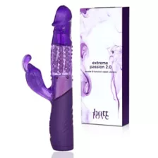 Extreme Passion 8-Function Waterproof Rabbit Vibrator 10 Inch - Hott Love at Spencer's