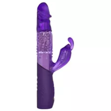 Extreme Passion 8-Function Waterproof Rabbit Vibrator 10 Inch - Hott Love at Spencer's