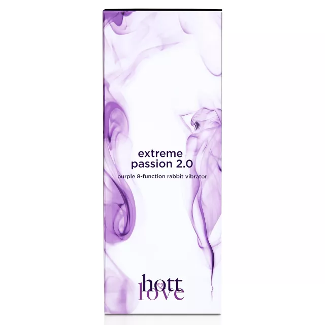 Extreme Passion 8-Function Waterproof Rabbit Vibrator 10 Inch - Hott Love at Spencer's