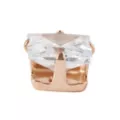 Square CZ Rose Goldplated Stud Earrings - 20 Gauge at Spencer's