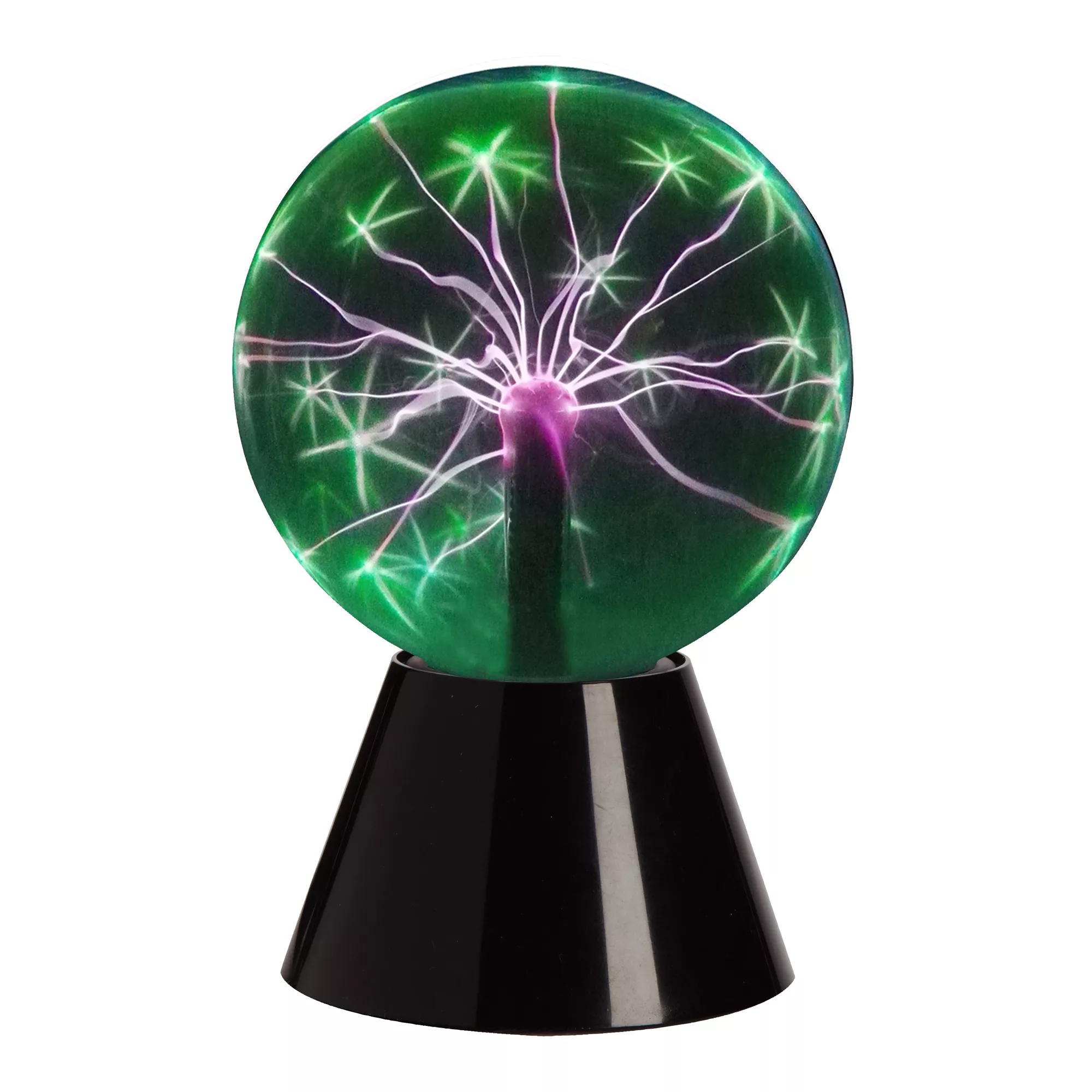 Sound Activated Green Plasma Ball - 8 Inch at Spencer's