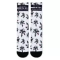 Heavily Medicated Floral Weed Leaf Crew Socks at Spencer's