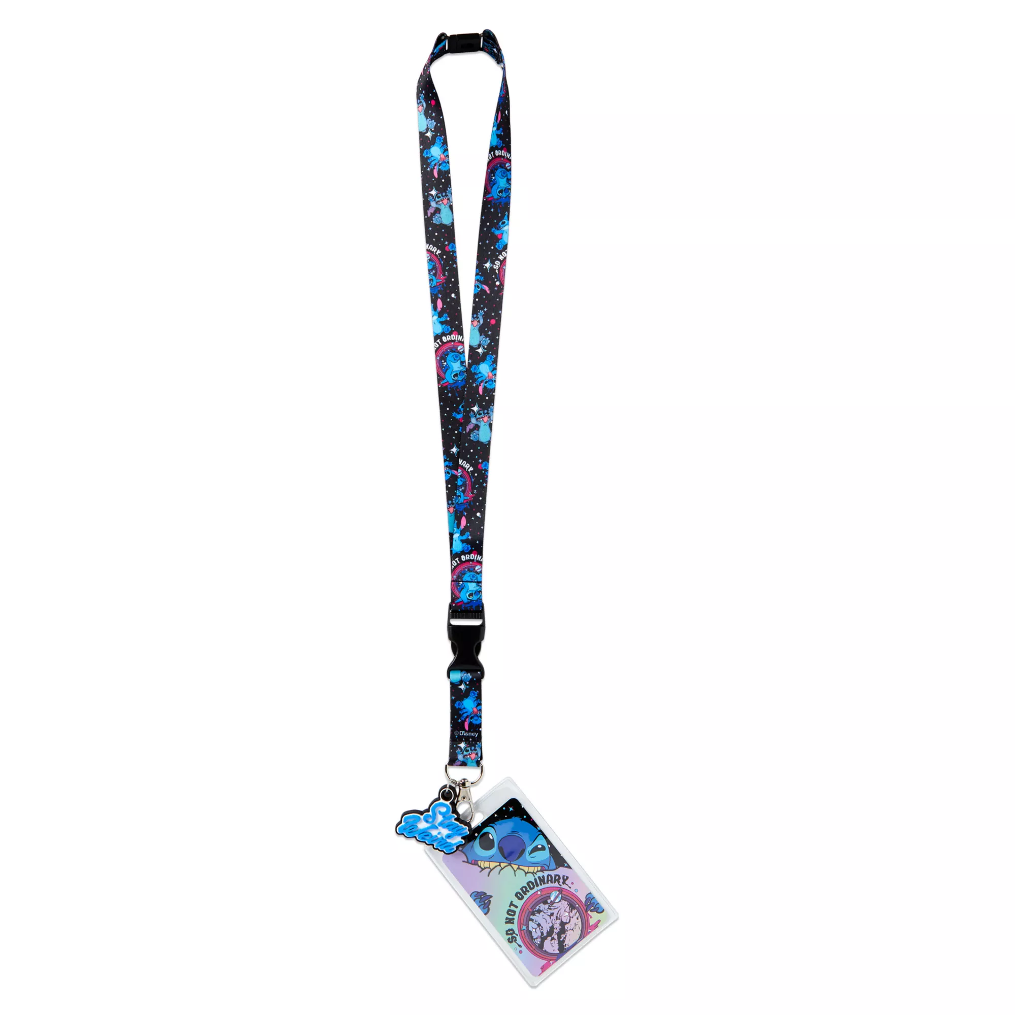 Stay Weird Stitch Lanyard - Lilo & Stitch at Spencer's