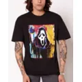 Ghost Face Expression T Shirt at Spencer's
