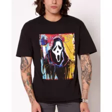 Ghost Face Expression T Shirt at Spencer's