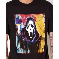Ghost Face Expression T Shirt at Spencer's