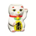Lucky Cat Shot Glass - 2 oz. at Spencer's