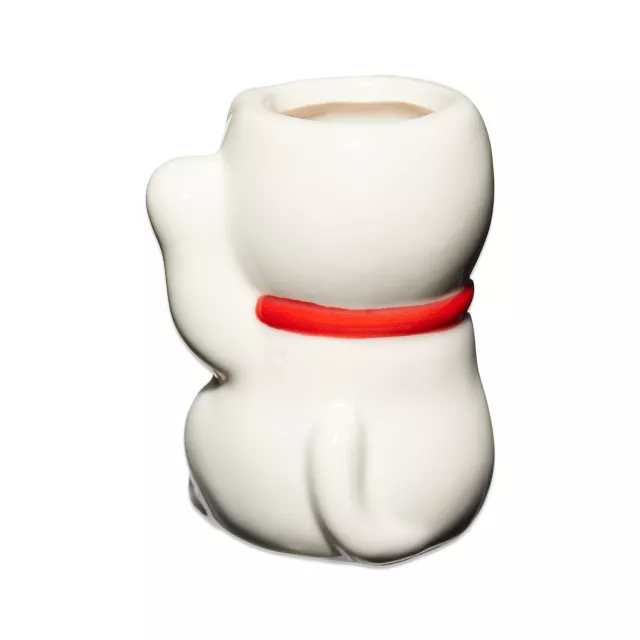 Lucky Cat Shot Glass - 2 oz. at Spencer's