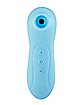 Surprise Suction Rechargeable Waterproof Vibrator 4.5 Inch Blue - Oona