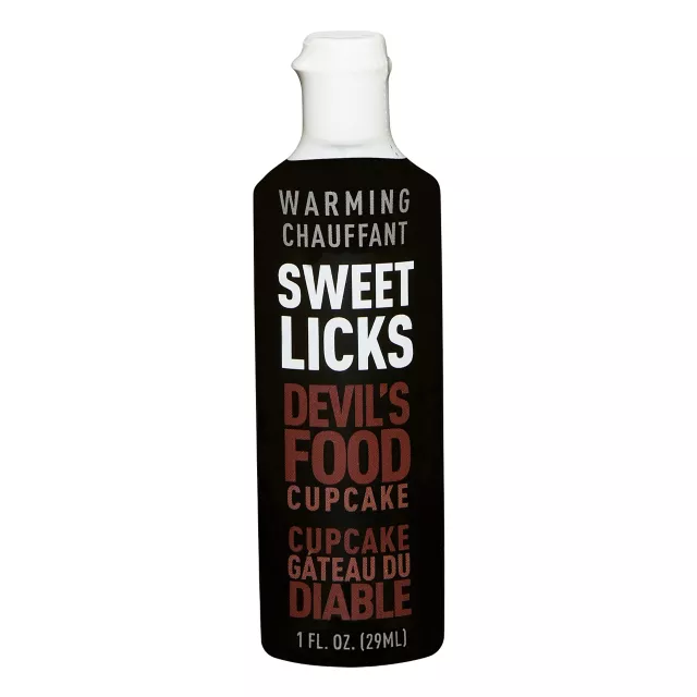 Warming Cupcake Flavored Glide 4 Pack 1 oz. - Sweet Licks at Spencer's