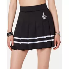 Skeleton Middle Finger Skirt at Spencer's