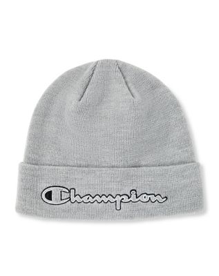 Gray Champion Outline Cuff Beanie Hat Spencer s