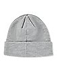 Gray Champion Outline Cuff Beanie Hat
