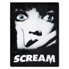 Scream Fleece Blanket at Spencer's