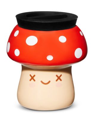Red Smiling Mushroom Stash Jar - 3 oz. - Spencer's