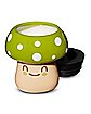 Green Smiling Mushroom Stash Jar - 3 oz.