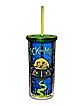 Spaceship Rick and Morty Cup with Straw - 29 oz.