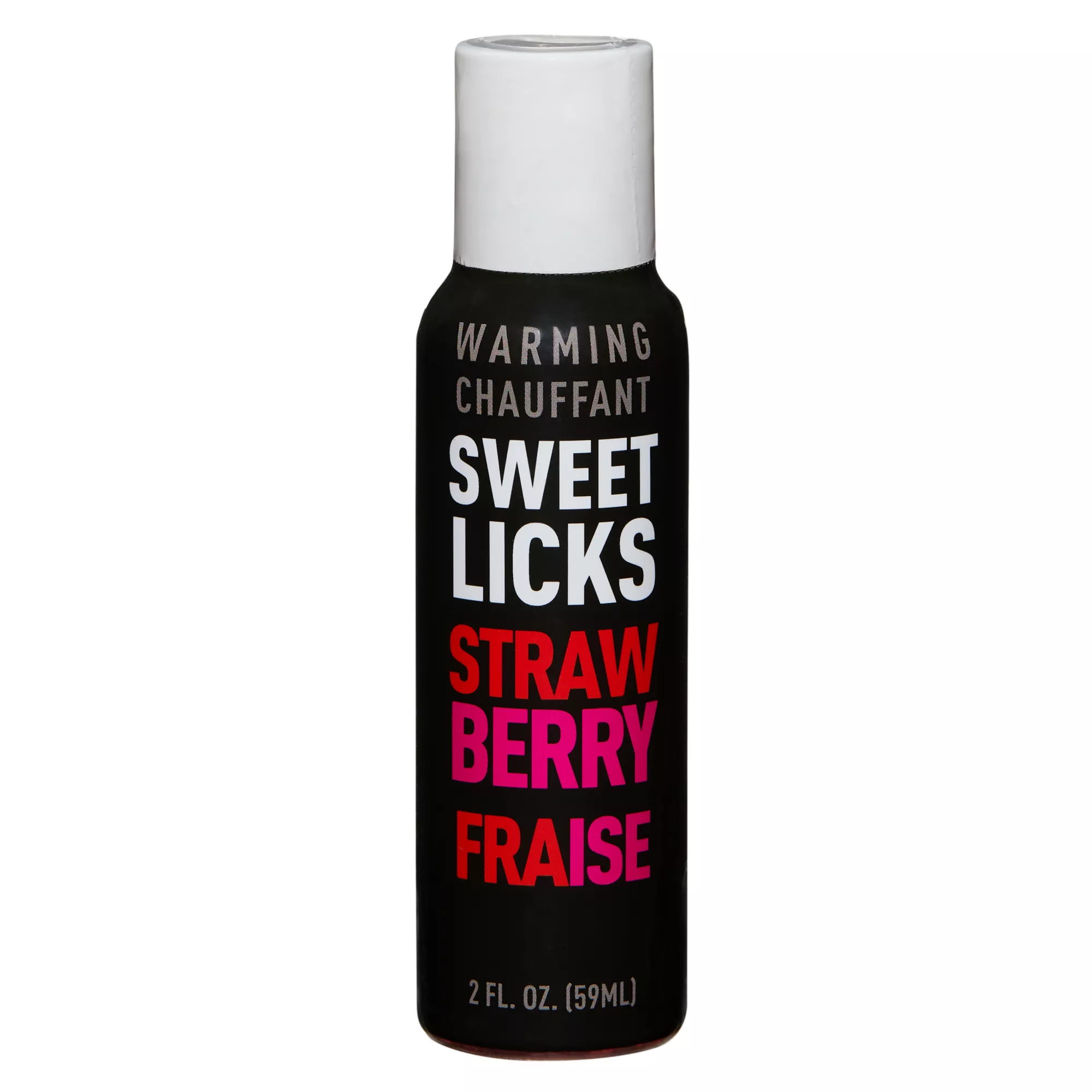 Warming Strawberry Flavored Glide 2 oz. - Sweet Licks