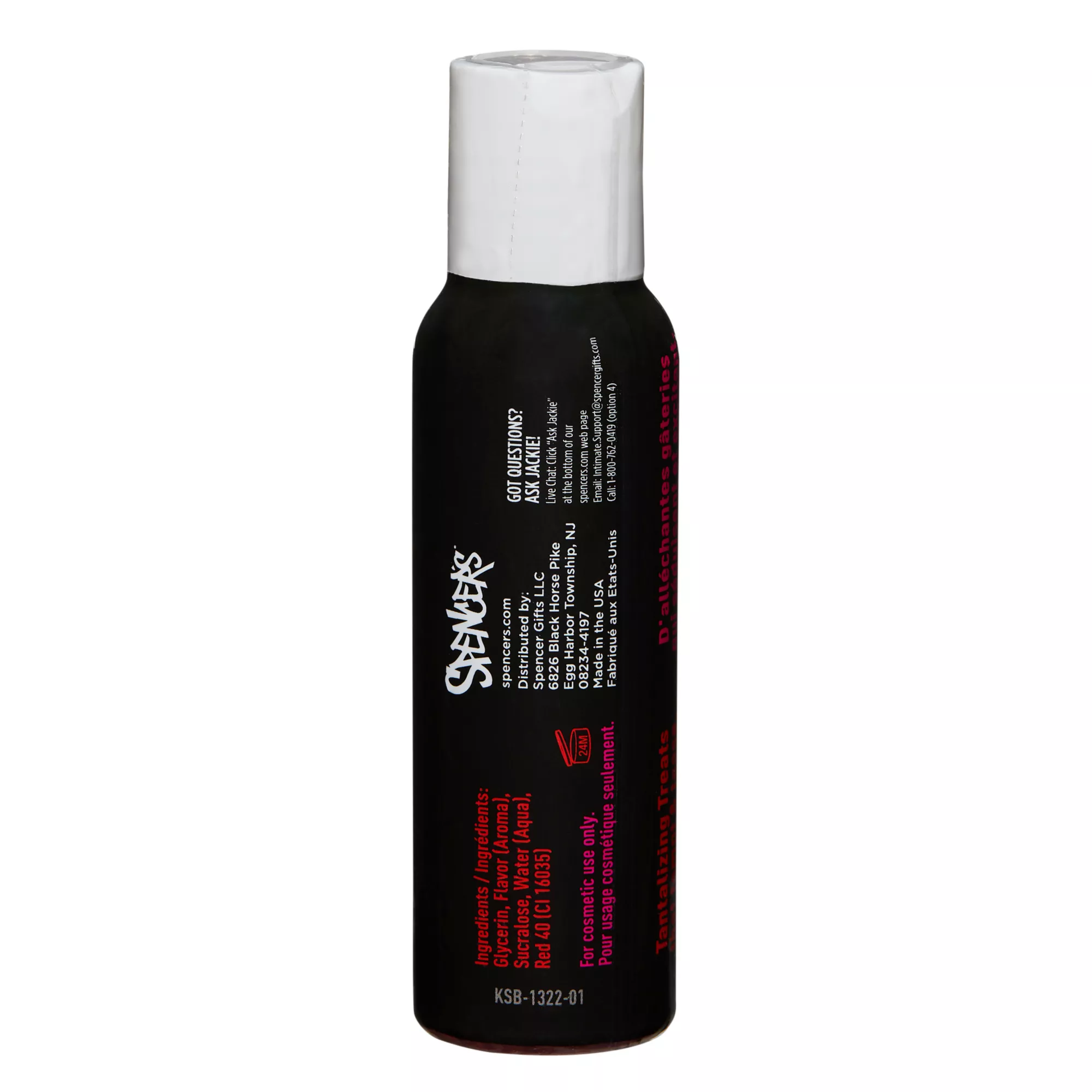 Warming Strawberry Flavored Glide 2 oz. - Sweet Licks at Spencer's