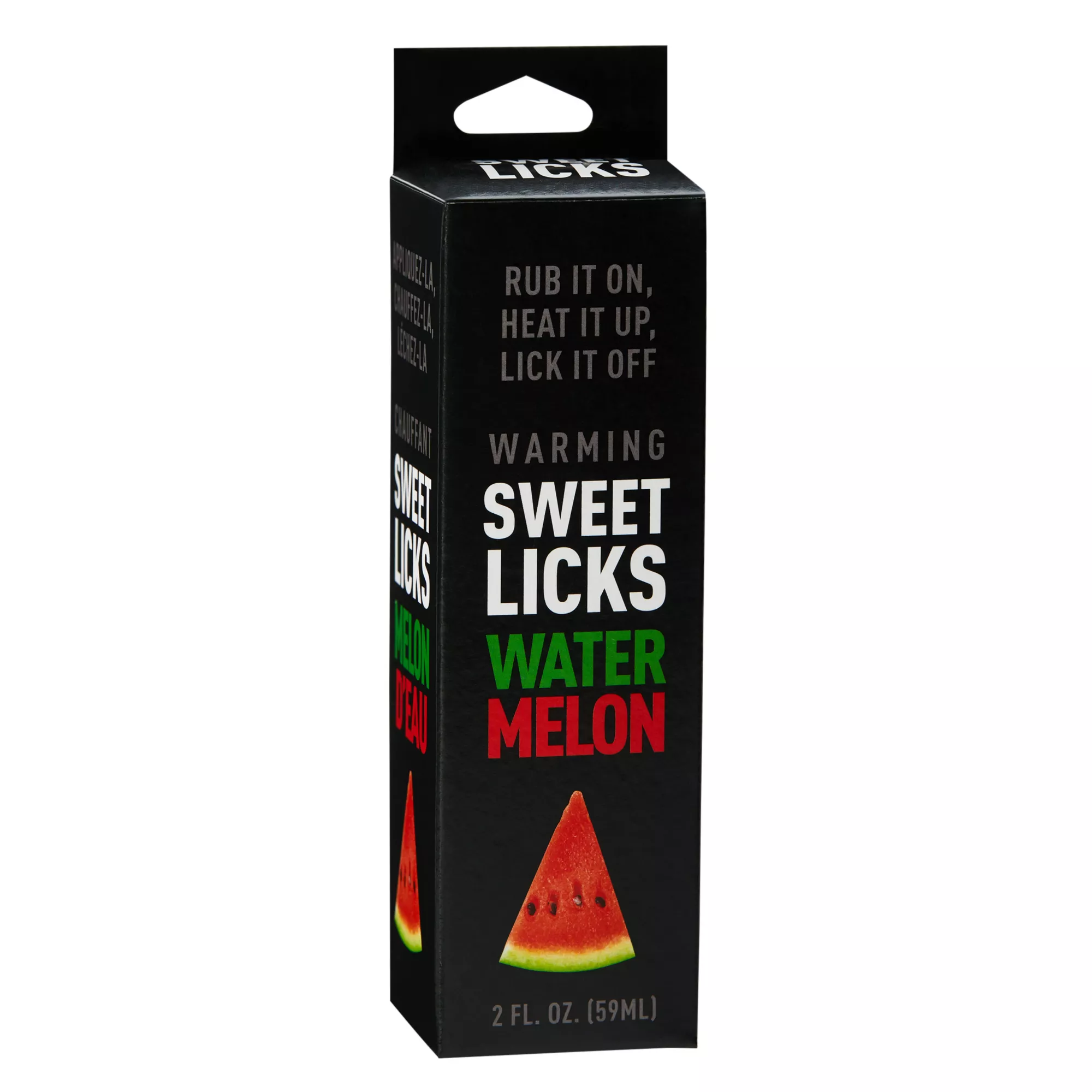 Warming Watermelon Flavored Glide 2 oz. - Sweet Licks at Spencer's