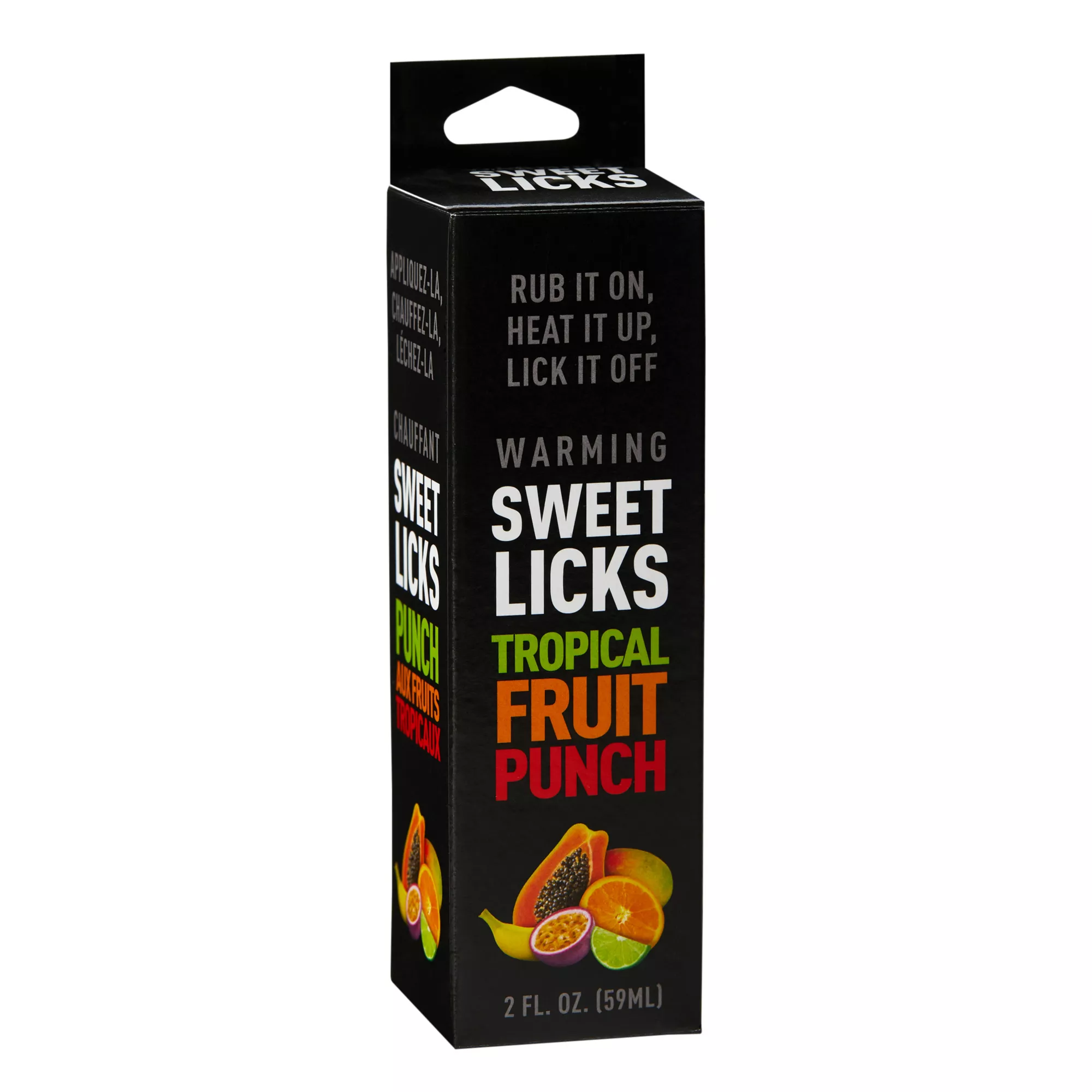 Warming Tropical Fruit Flavored Glide 2 oz. - Sweet Licks at Spencer's