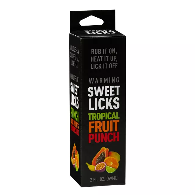 Warming Tropical Fruit Flavored Glide 2 oz. - Sweet Licks