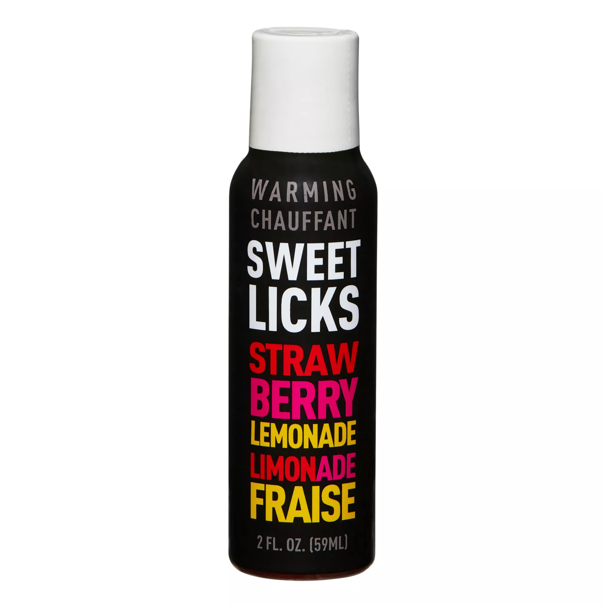 Warming Strawberry Lemonade Flavored Glide 2 oz. - Sweet Licks at Spencer's