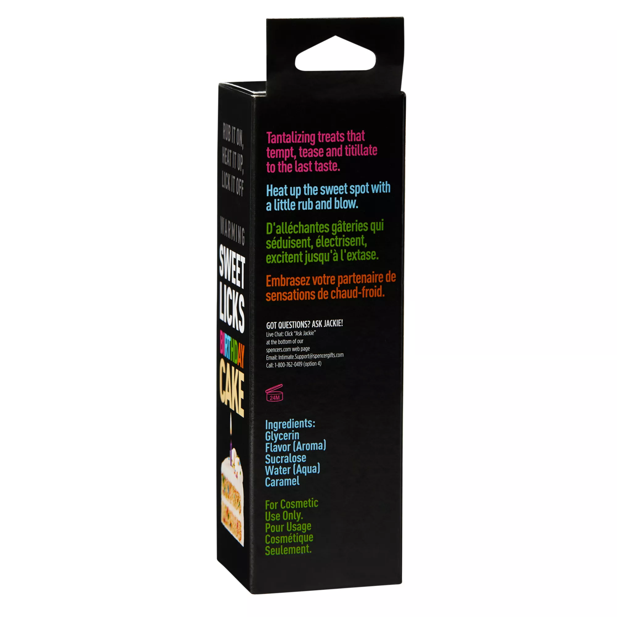 Warming Birthday Cake Flavored Glide - 2 oz. at Spencer's