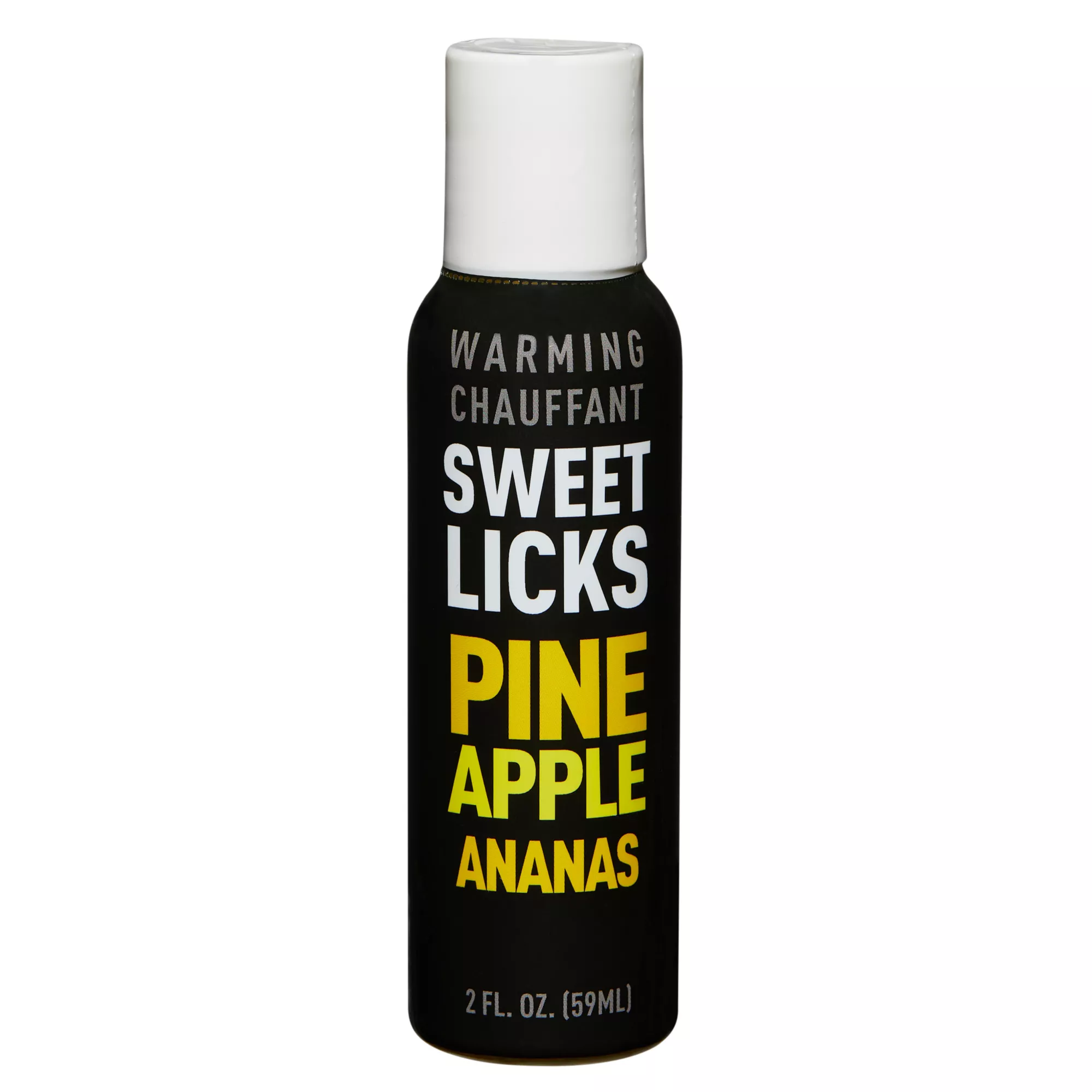 Warming Pineapple Flavored Glide 2 oz. - Sweet Licks at Spencer's