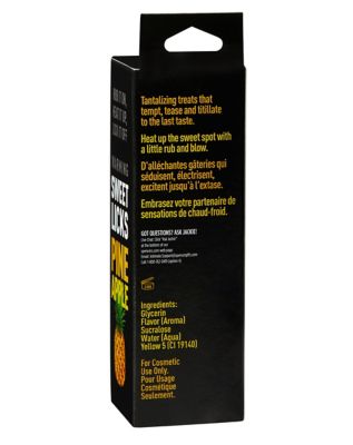 Warming Pineapple Flavored Glide 2 oz. - Sweet Licks
