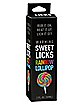 Warming Rainbow Lollipop Flavored Glide 2 oz. - Sweet Licks