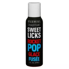 Warming Rocket Pop Flavored Glide 2 oz. - Sweet Licks at Spencer's