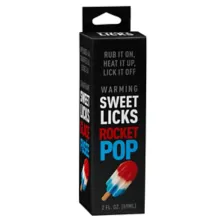 Warming Rocket Pop Flavored Glide 2 oz. - Sweet Licks at Spencer's