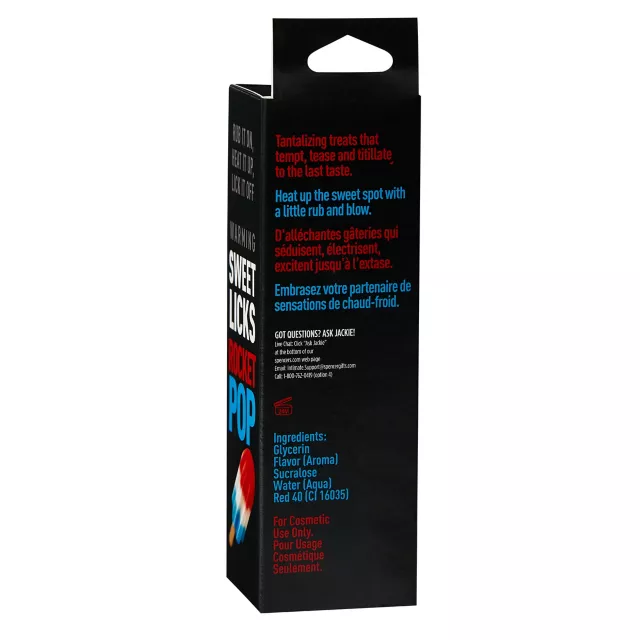 Warming Rocket Pop Flavored Glide 2 oz. - Sweet Licks at Spencer's