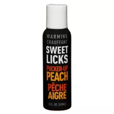 Warming Peach Flavored Glide 2 oz. - Sweet Licks at Spencer's